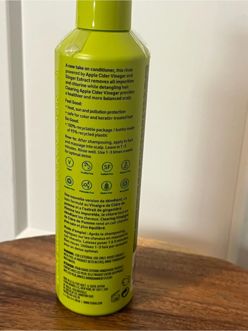 FEKKAI Apple Cider Detox Rinse - 250 ml
