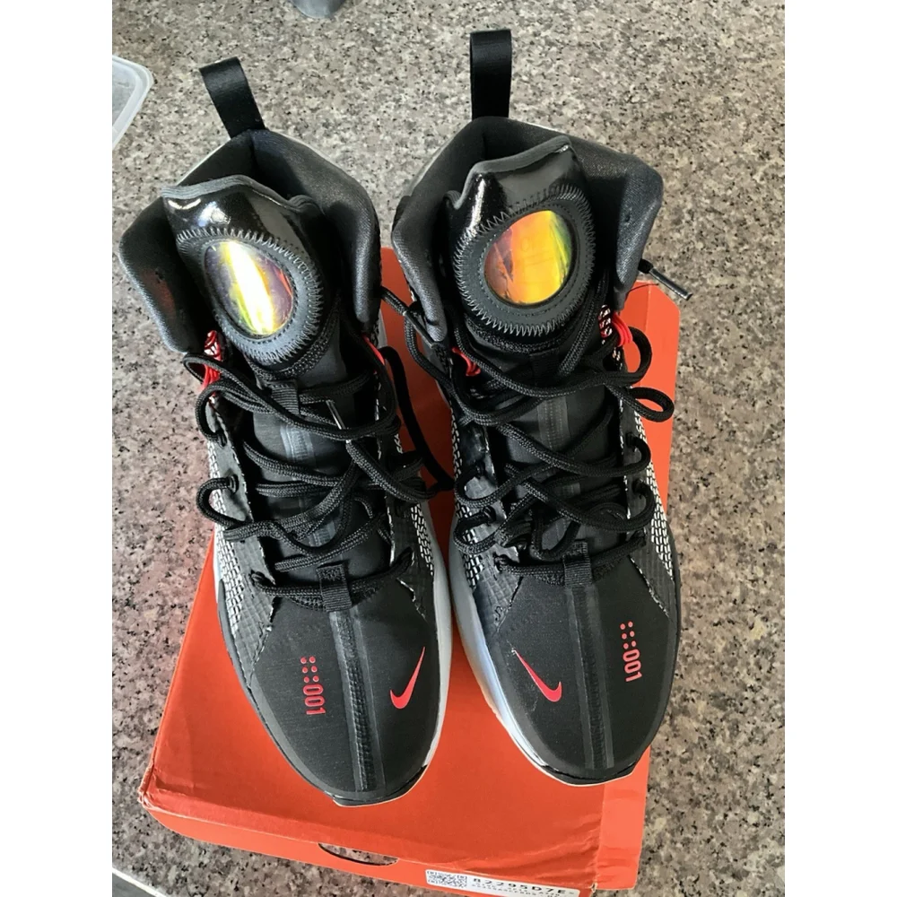 Size 12- Nike Air Zoom GT Jump Black Red