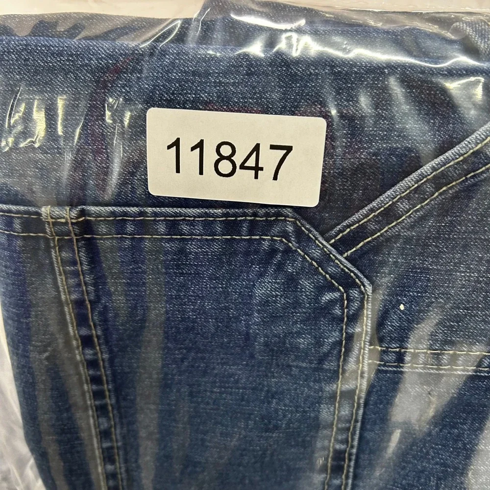 Lee Carpenter Jeans Mens Size 40x30 Blue Loose Fit Denim Utility Workwear Pant