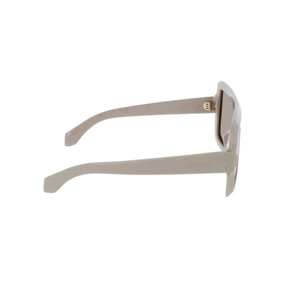 New Salvatore Ferragamo SF2061SE 259 Mask Shield Sunglasses Authentic