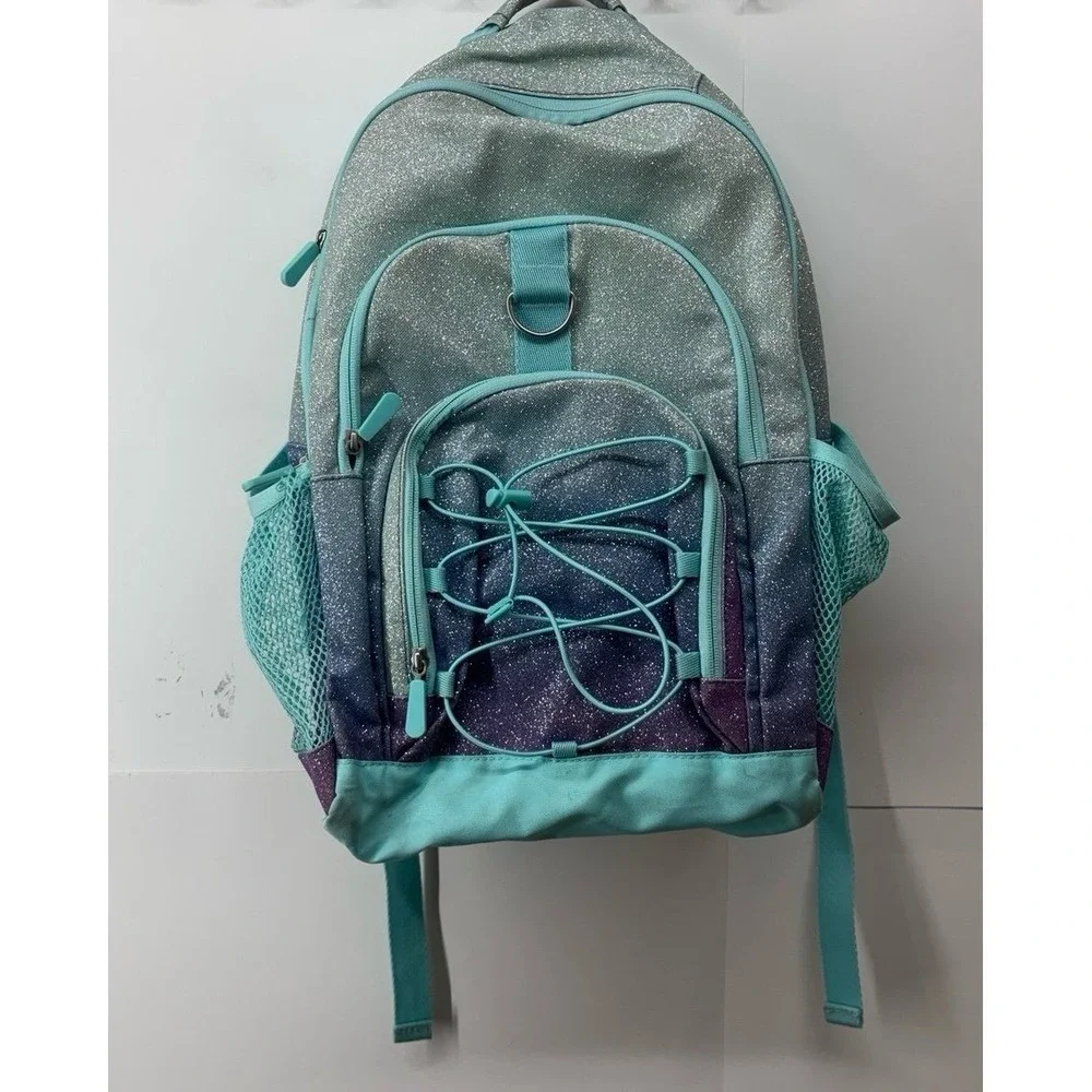 Pottery Barn teens, sparkle, ombre backpack (17 in)