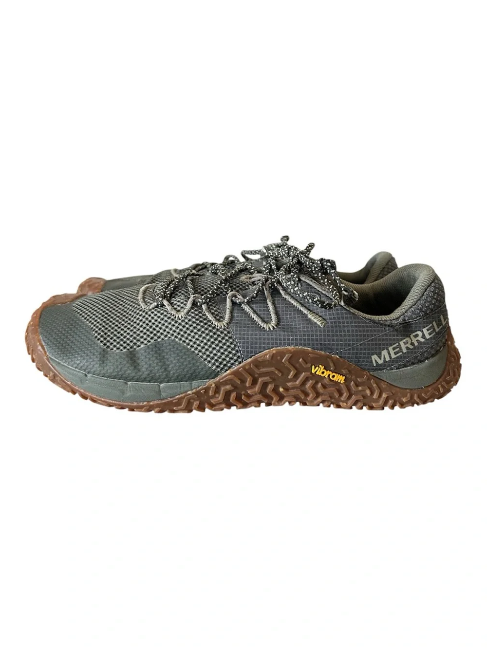 Merrell Men's Green Trail Shoe 7 with Vibram Outsole Size 12