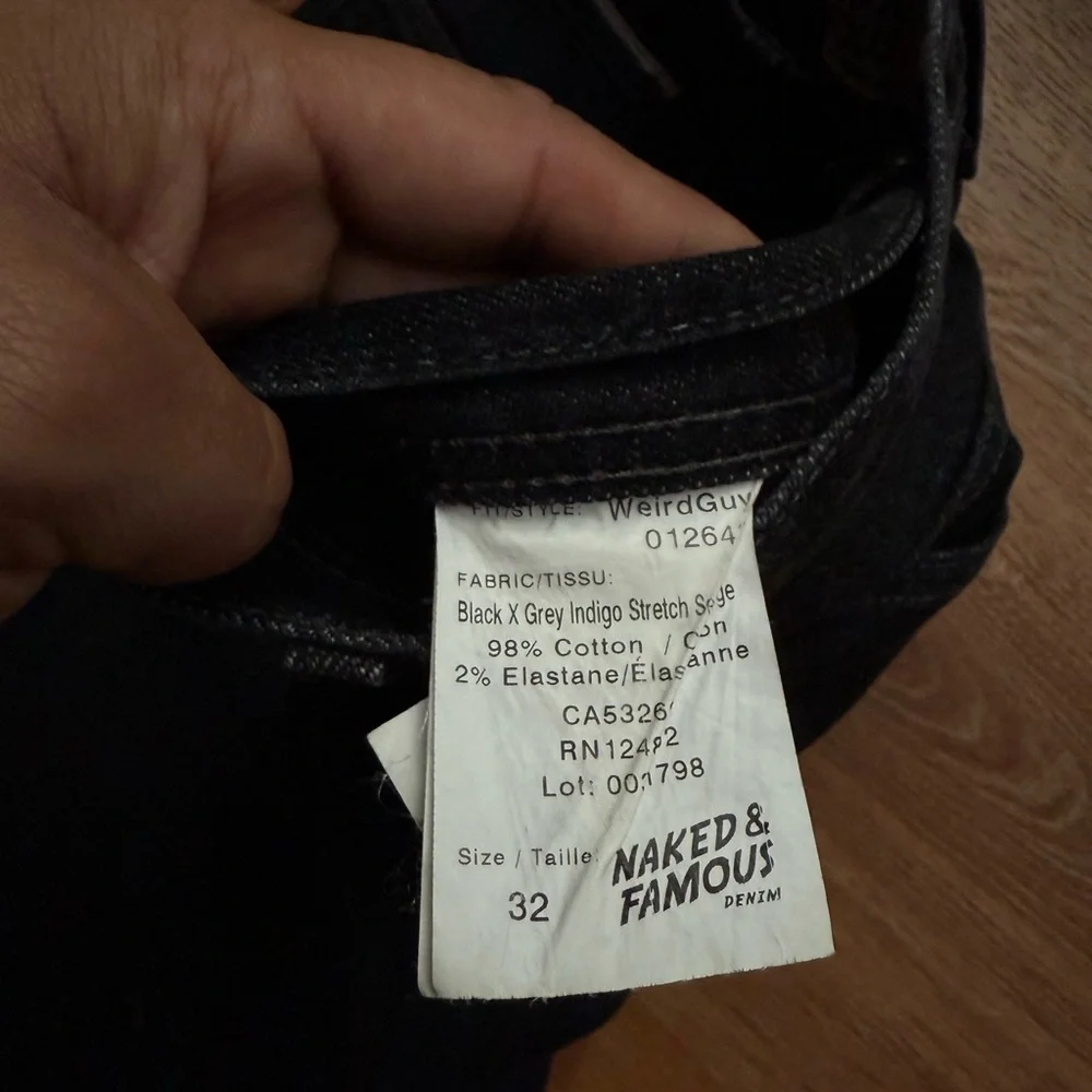 Naked & Famous Denim slim jeans