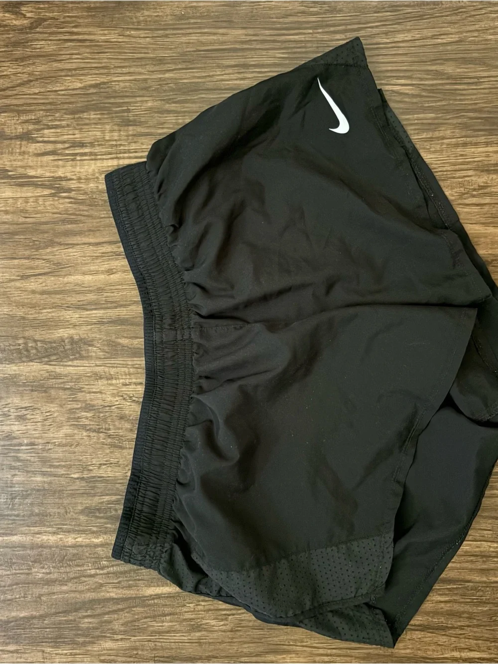 Nike Black Dri-FIT Performance Tee with White Logo