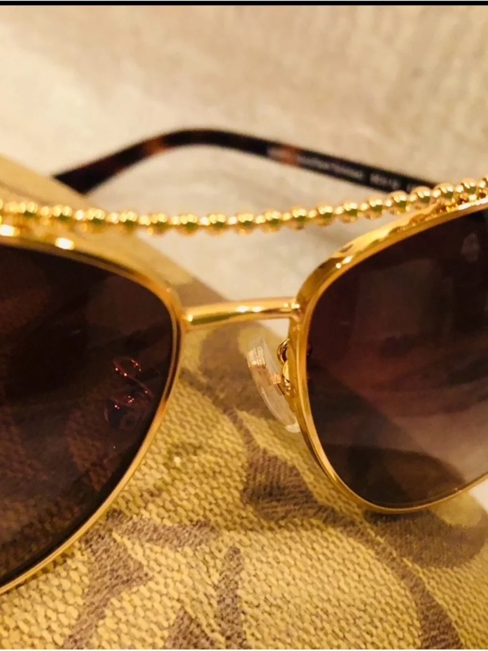 Coach aviator sunglasses