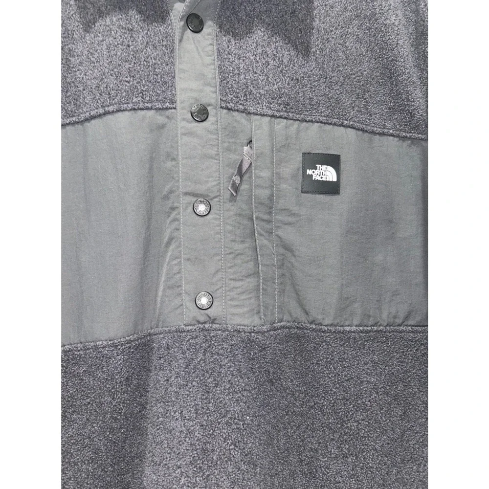 The North Face Mens Fleece Pullover Shirt‎ Jacket Gray Size XL
