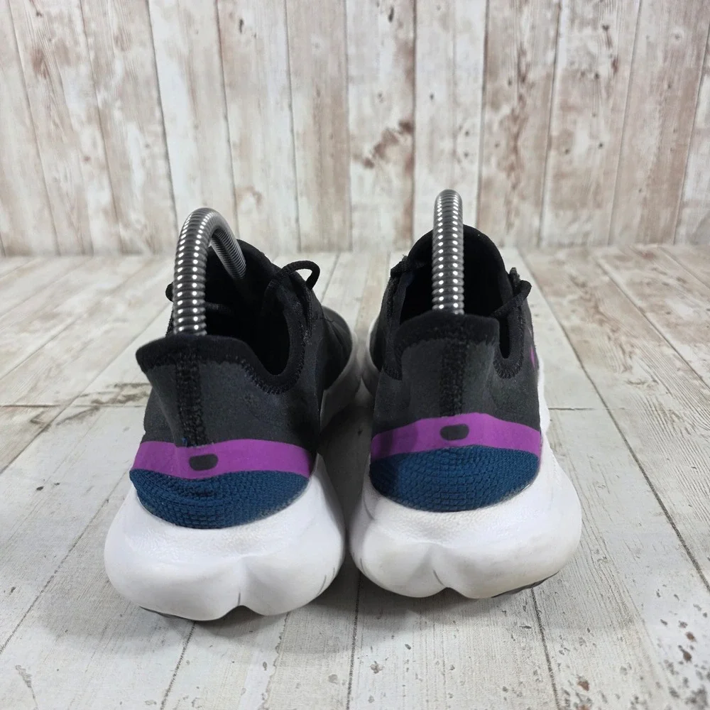Nike Free RN 5.0 Womens Black Purple Running Shoes AQ1316-009 Size 7