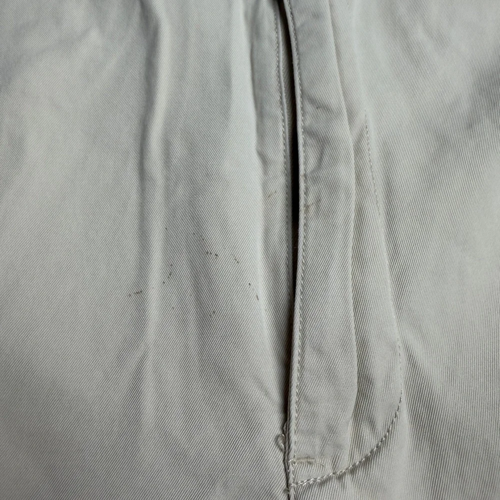 Polo Ralph Lauren Mens Pleated Chino Shorts Tan Beige Cotton Size 40 RN 41381