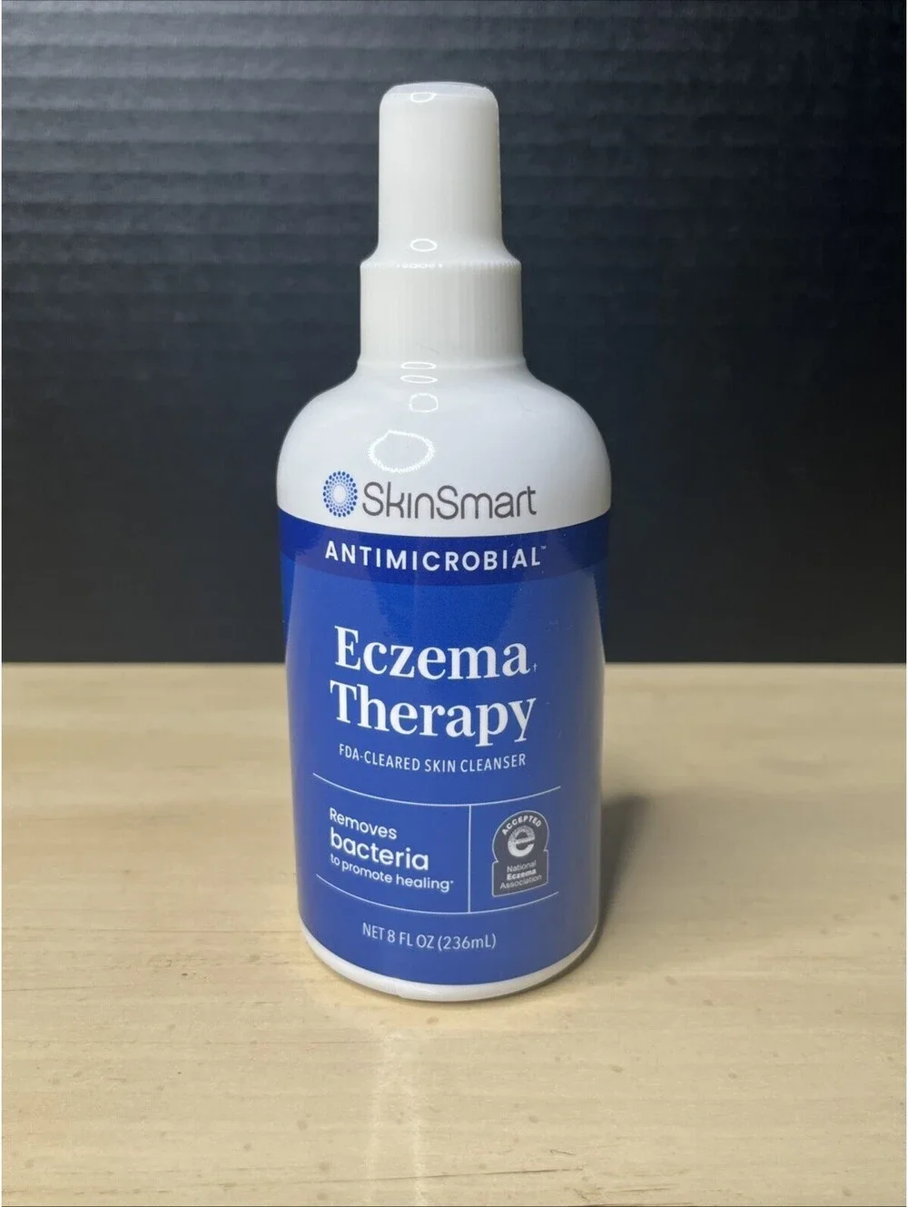 SkinSmart Antimicrobial Eczema Therapy Skin Cleanser 8oz Exp: 2027