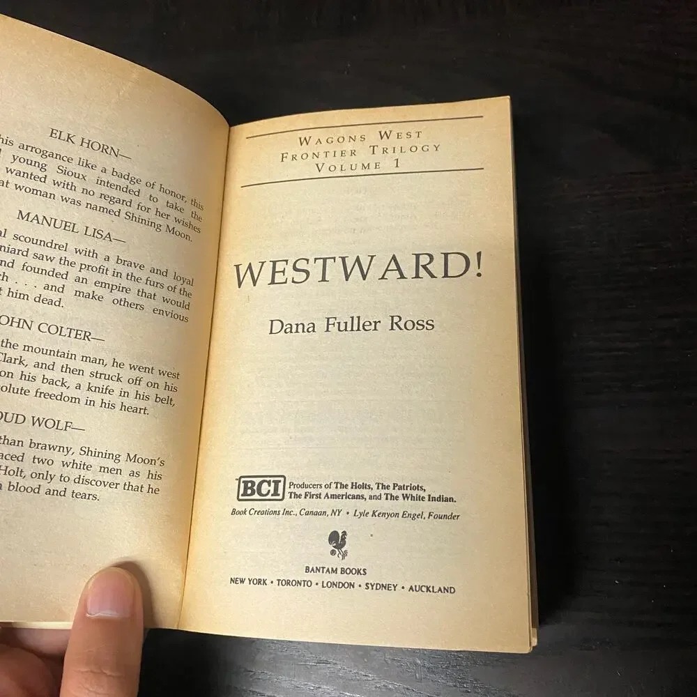 Westward! by Dana Fuller Ross (1992, Mass Market)