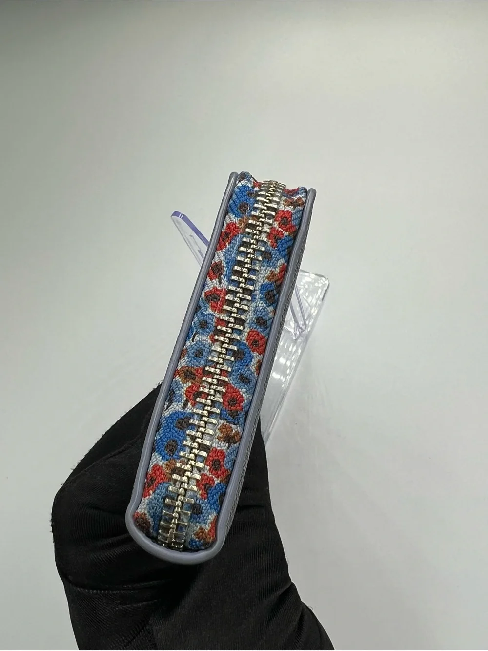 Coach accordion zip