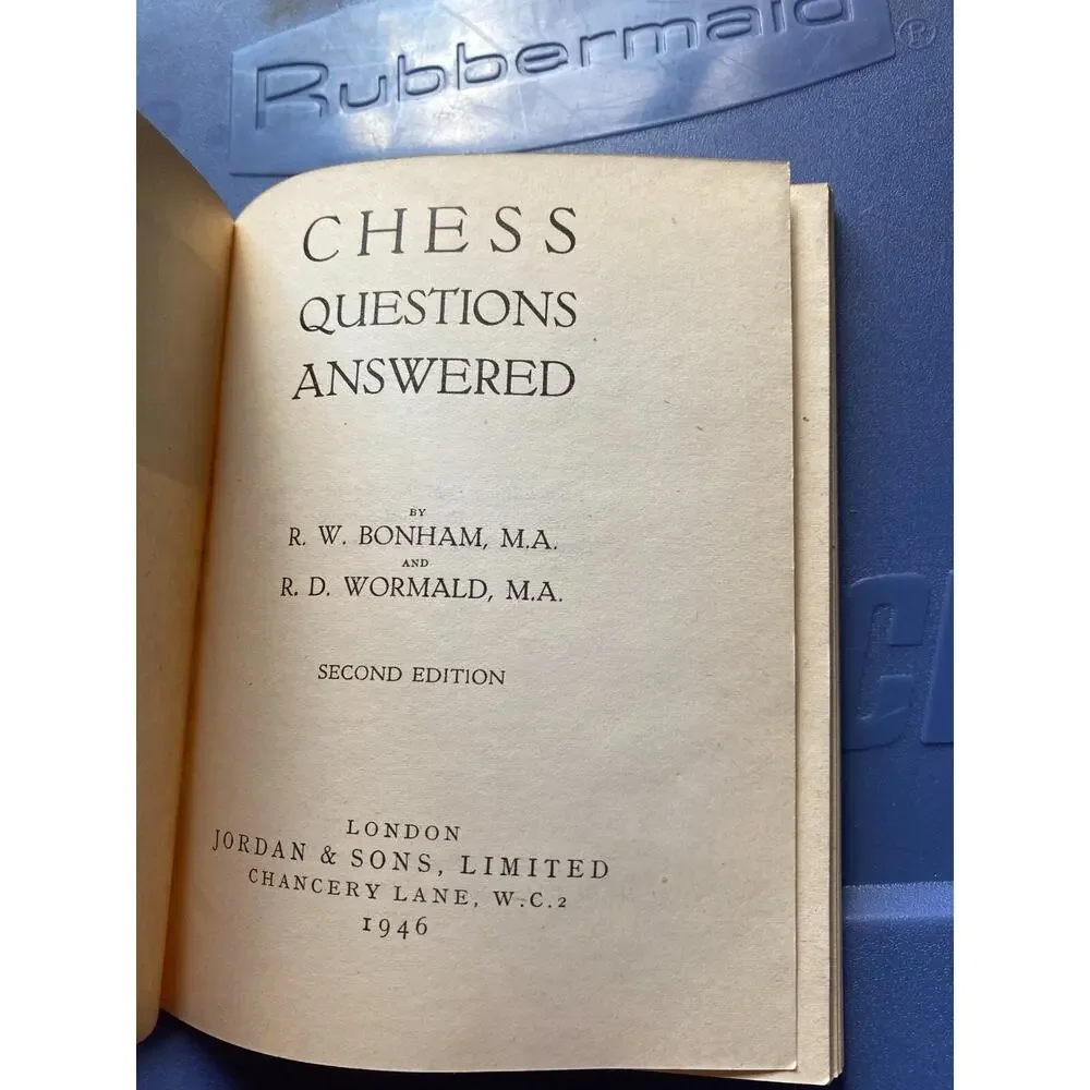 Unbranded chess questions
