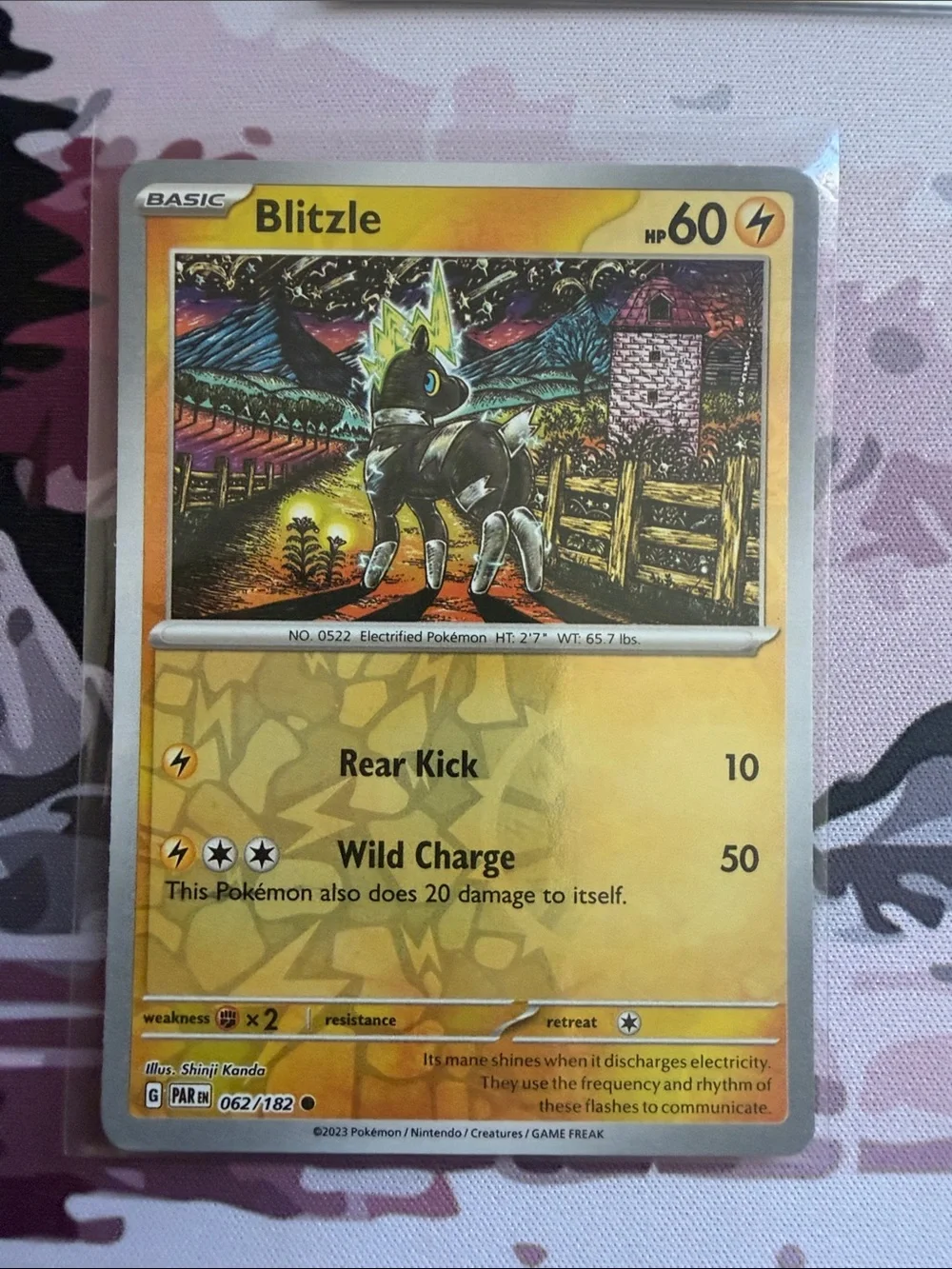 Pokemon blitzle zebstrika