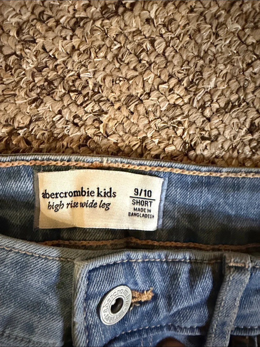 abercrombie kids light blue