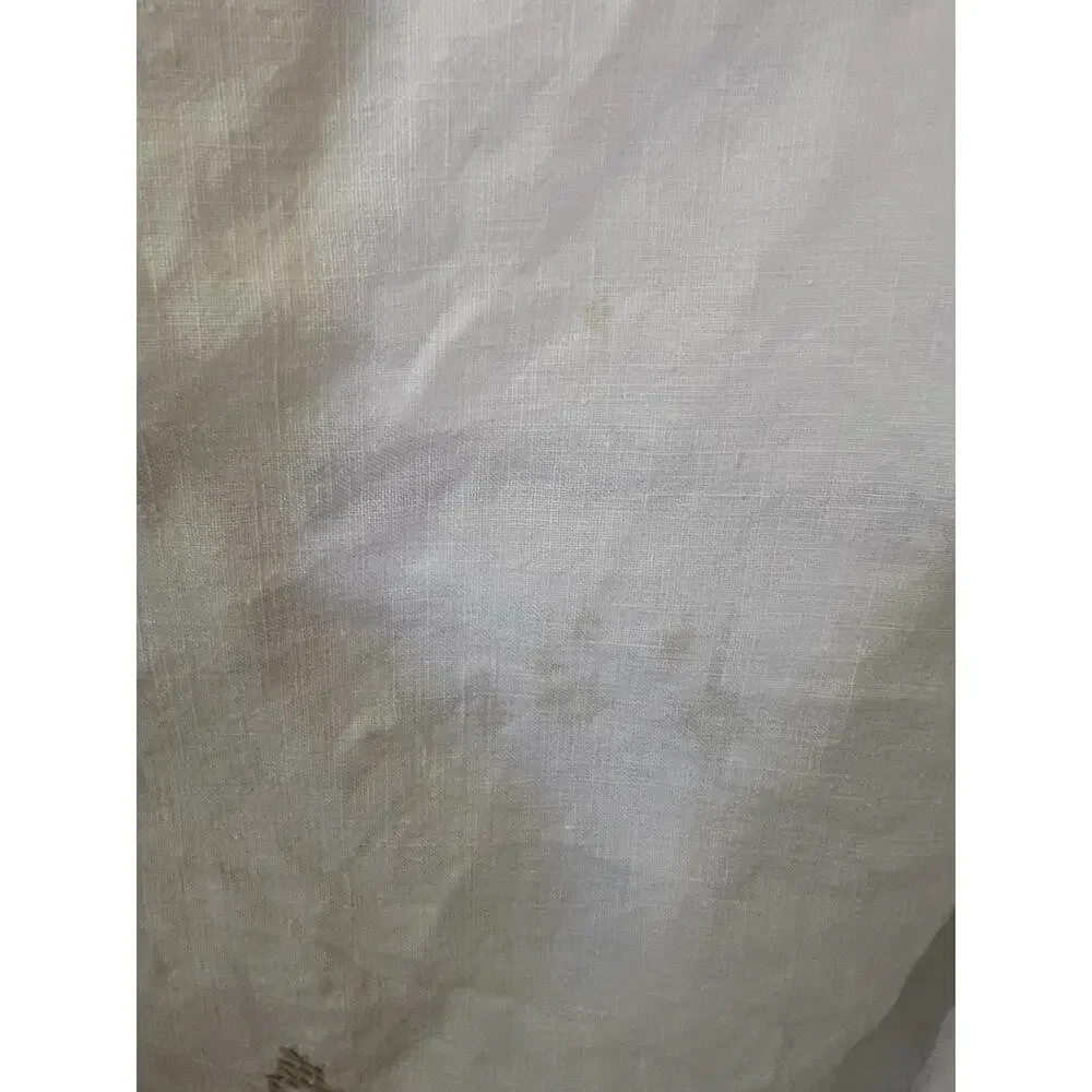 LinenTablecloth vintage white