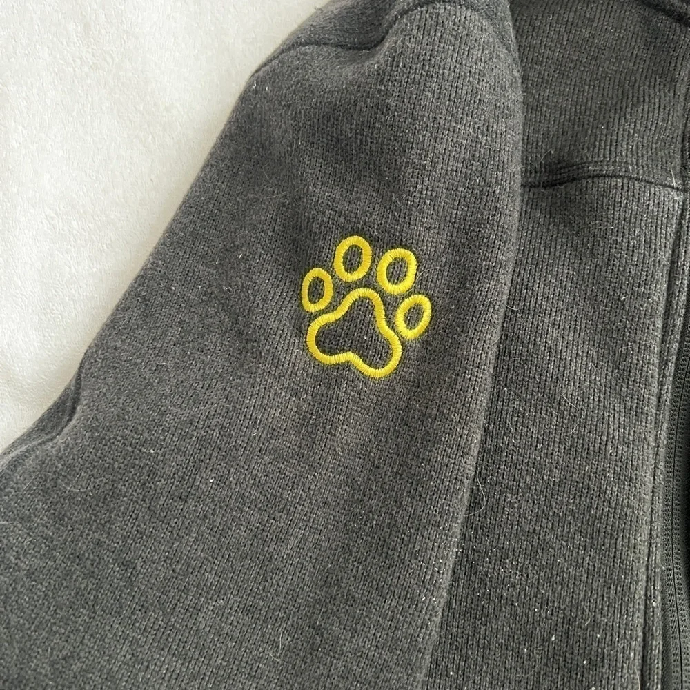 The North Face Fleece Gray Zip-Up Jacket Size XL