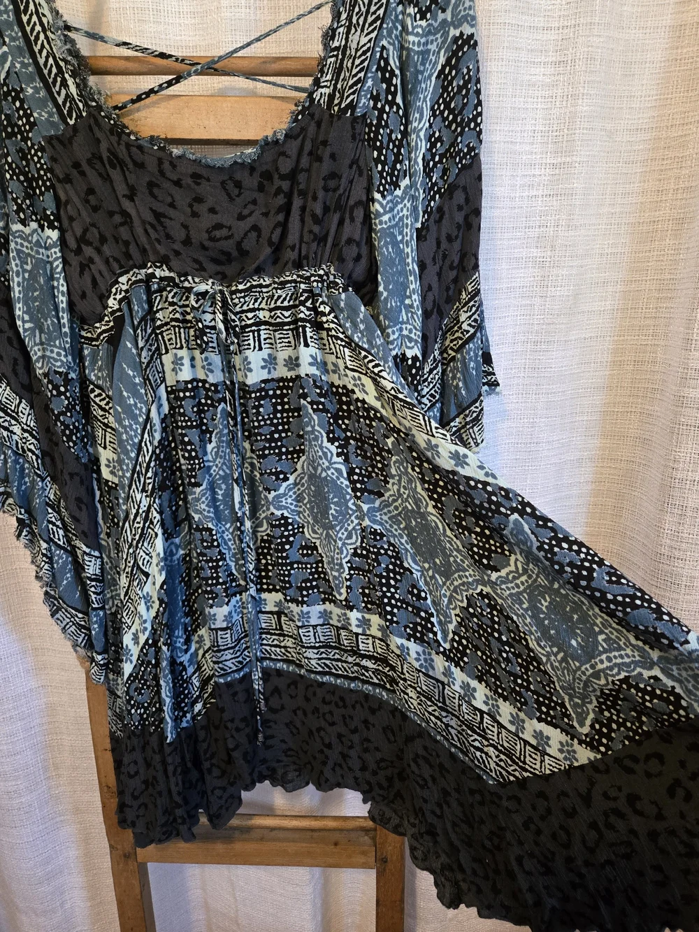 Free People boho printed