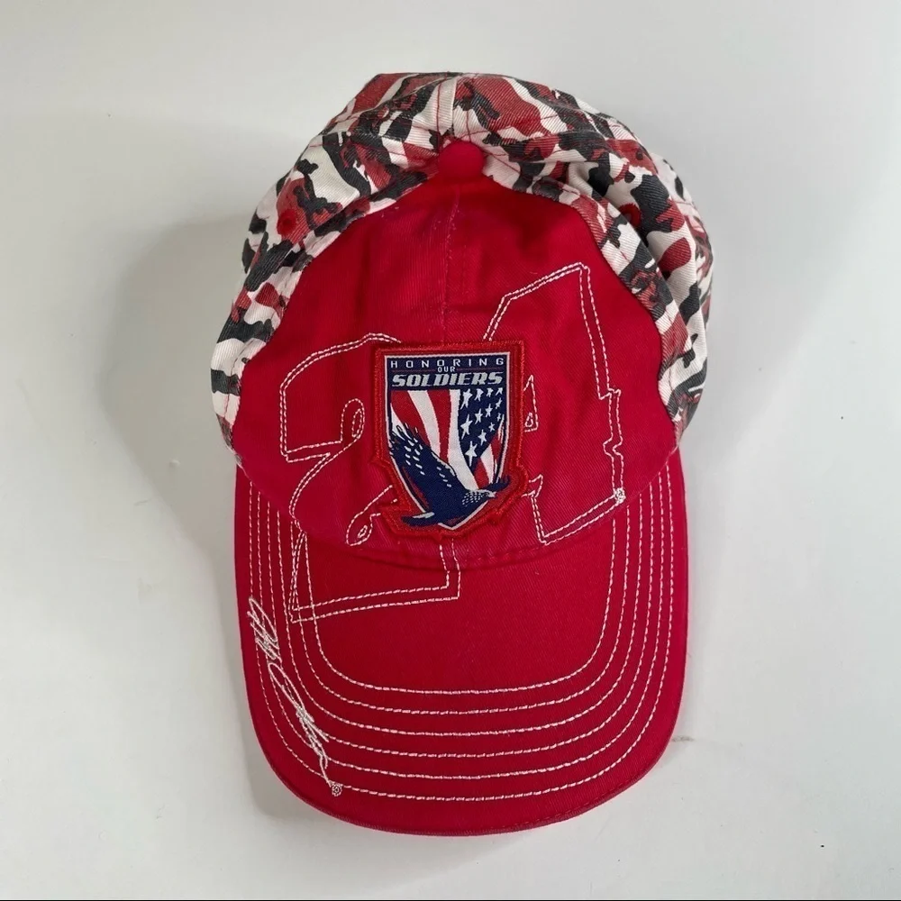 Nascar Jeff Gordon 24 Winner’s‎ Circle Honoring Our Soldiers Hat