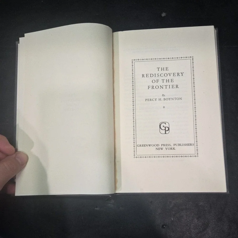 Greenwood Press rediscovery frontier