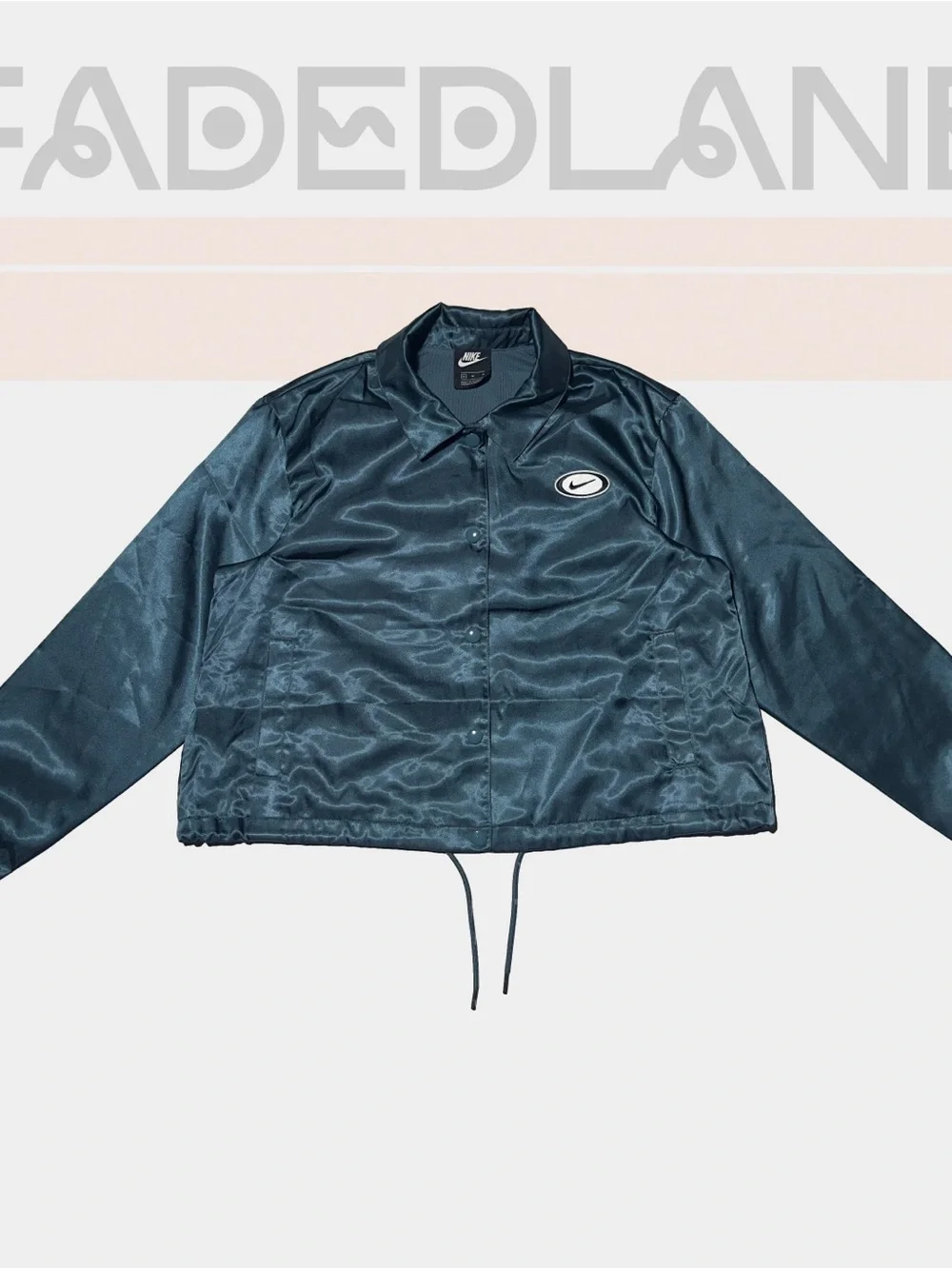 Nike satin bomber