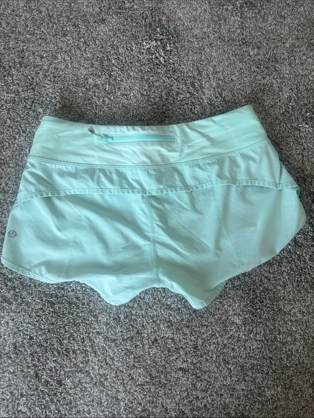 lululemon athletica Mint Green Athletic Shorts