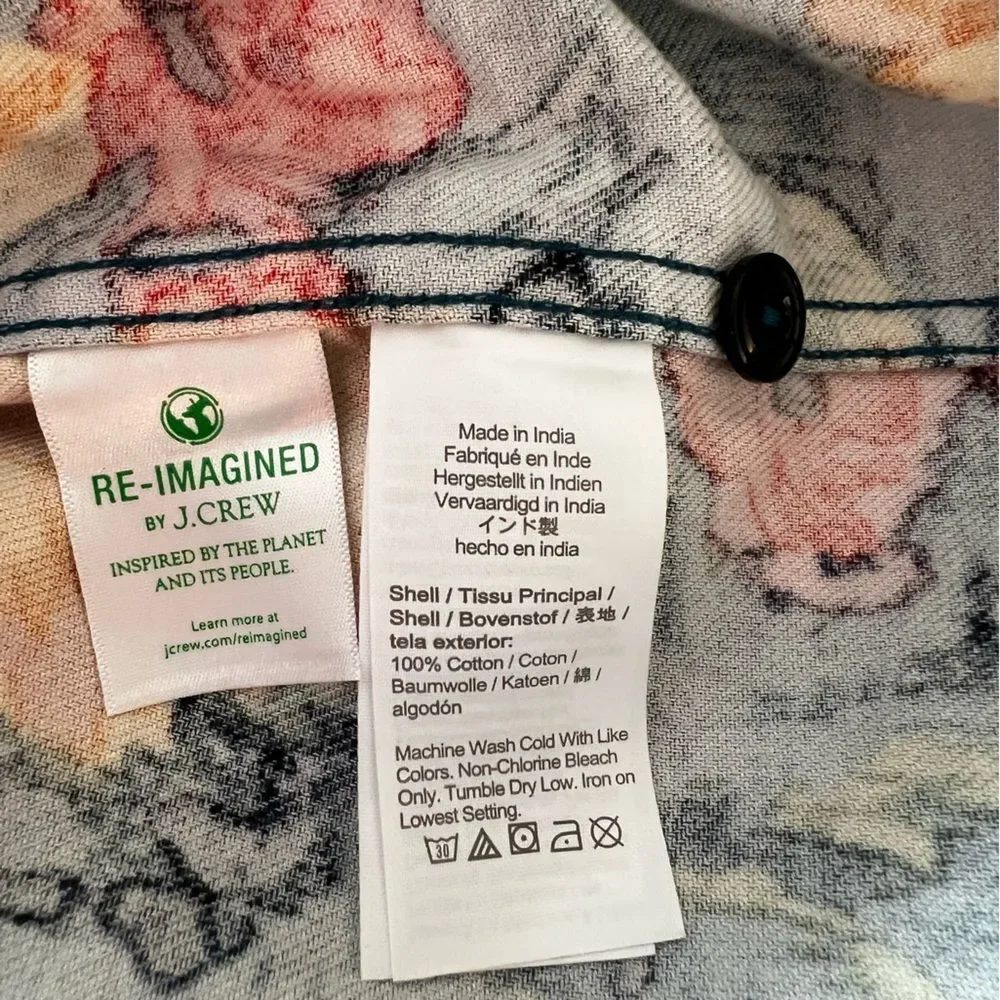J. Crew crew floral
