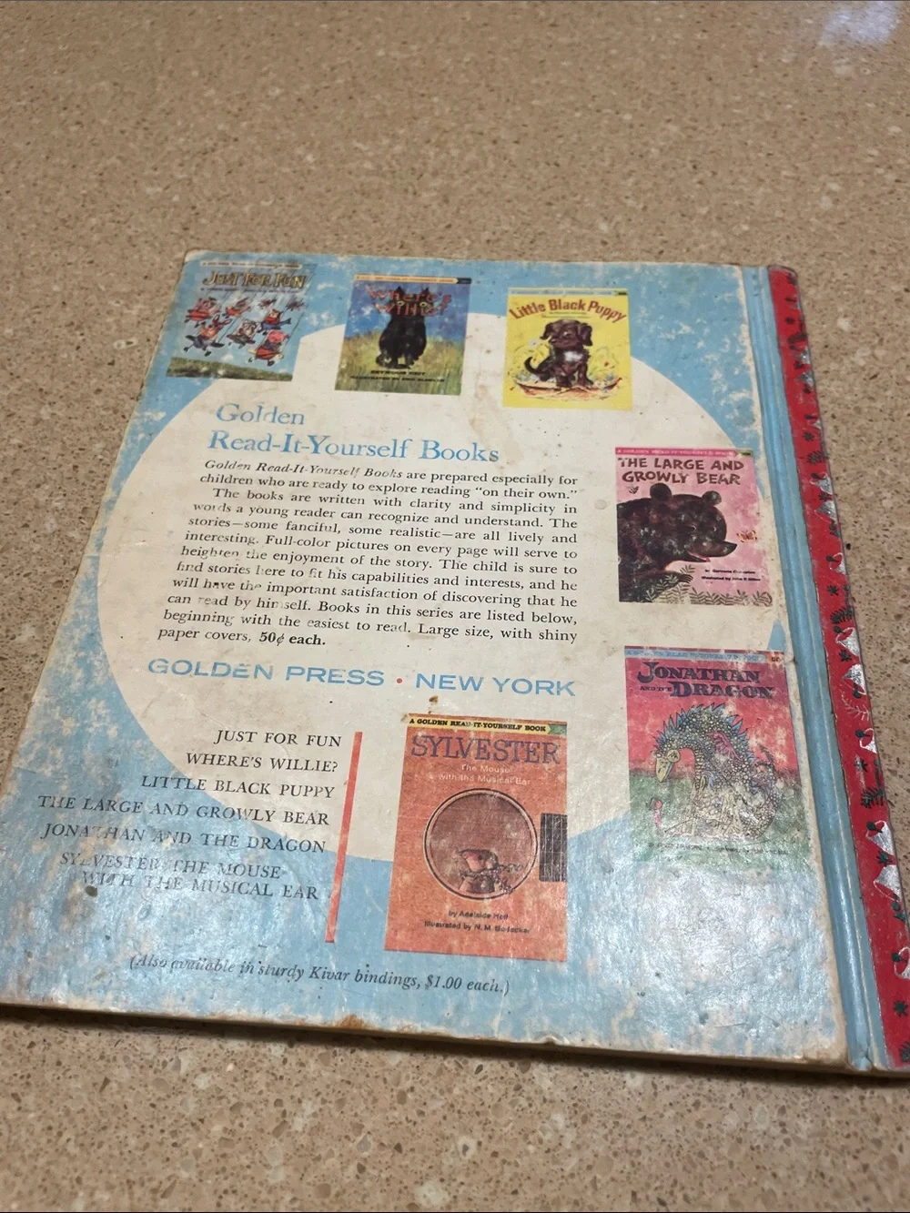 Little Golden Book classic walt