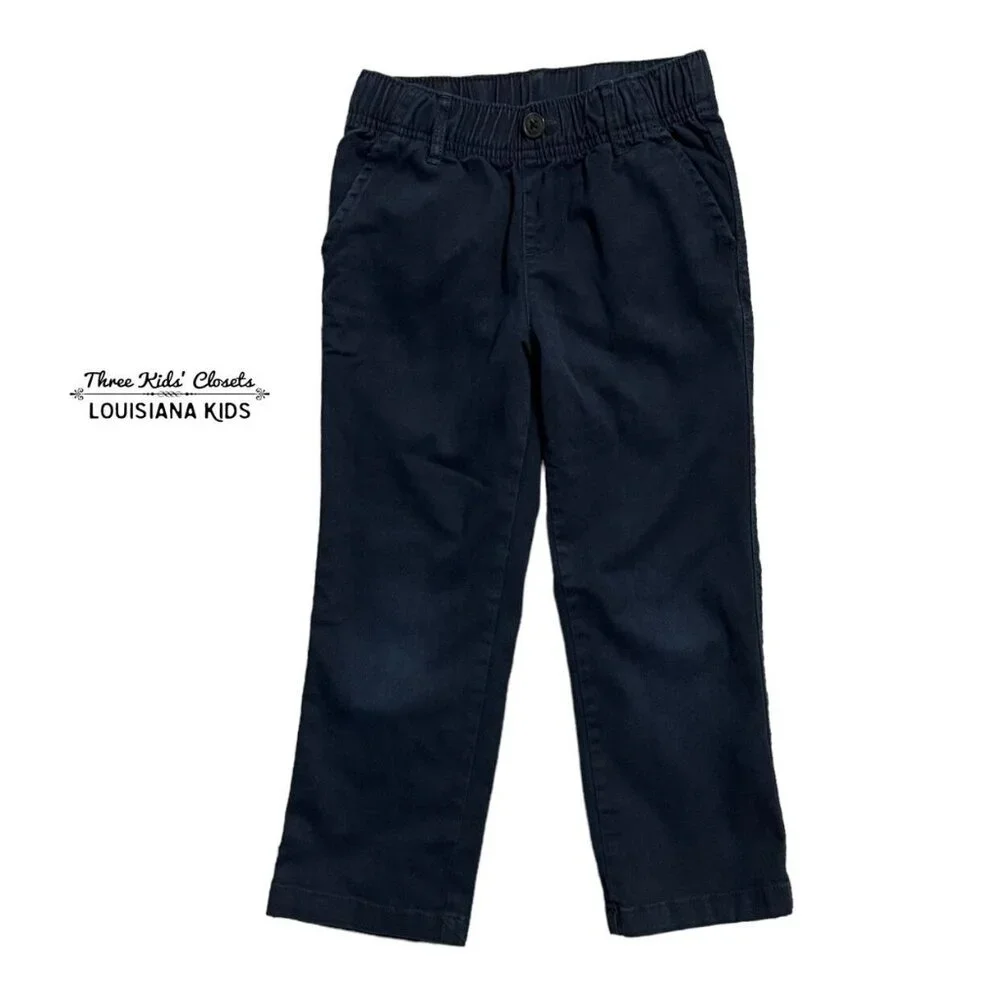 Children's Place Sz 5 Navy Blue School Uniform Pants
