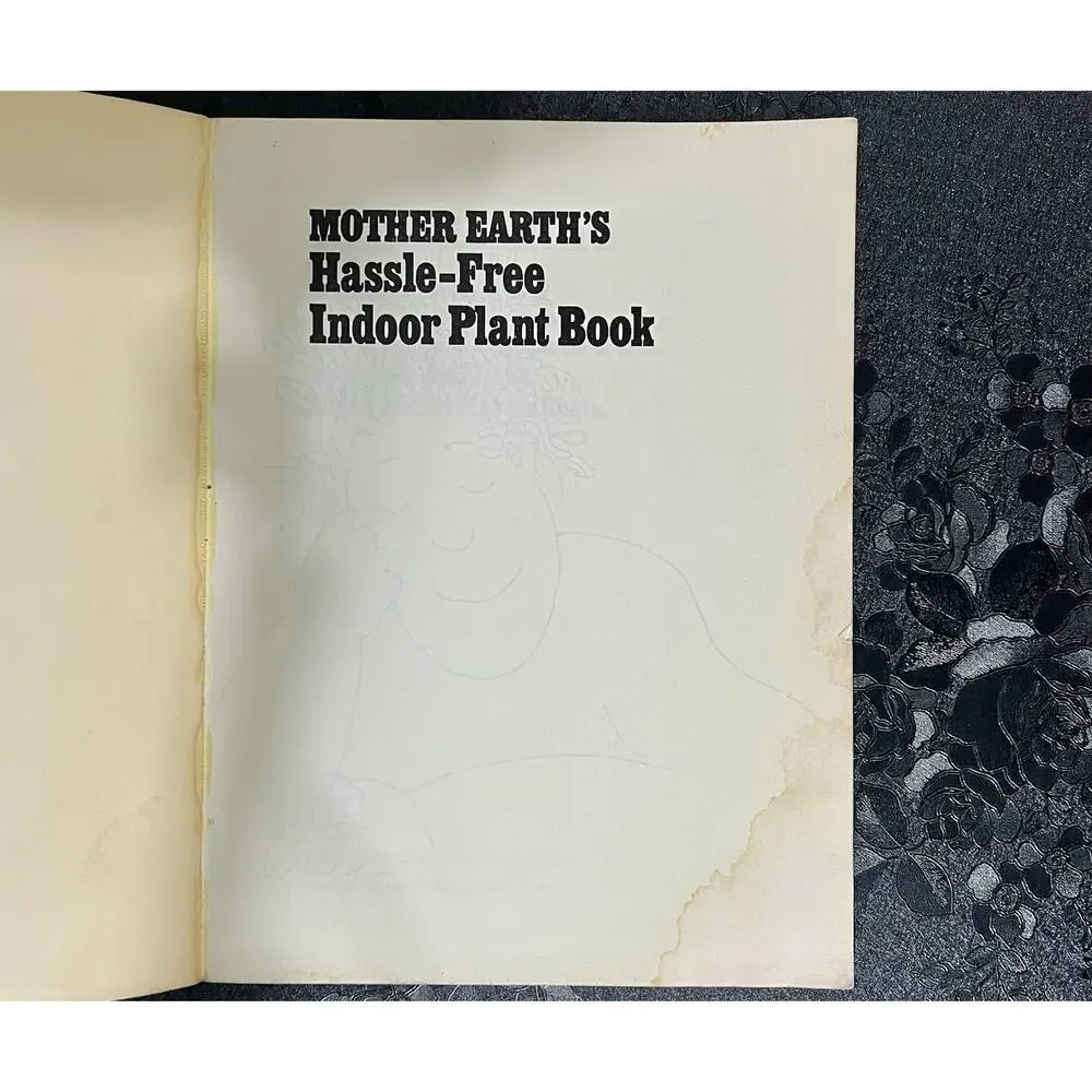 Mother Earth's Hassle-Free Indoor Plant Book Lynn Rapp 1973