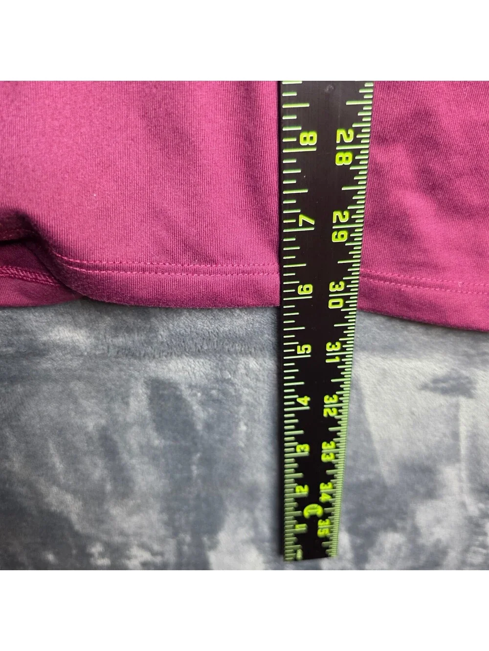 North Face Pullover Mens XXL Maroon Elevation Quarter Zip Outdoor Shirt Hiking