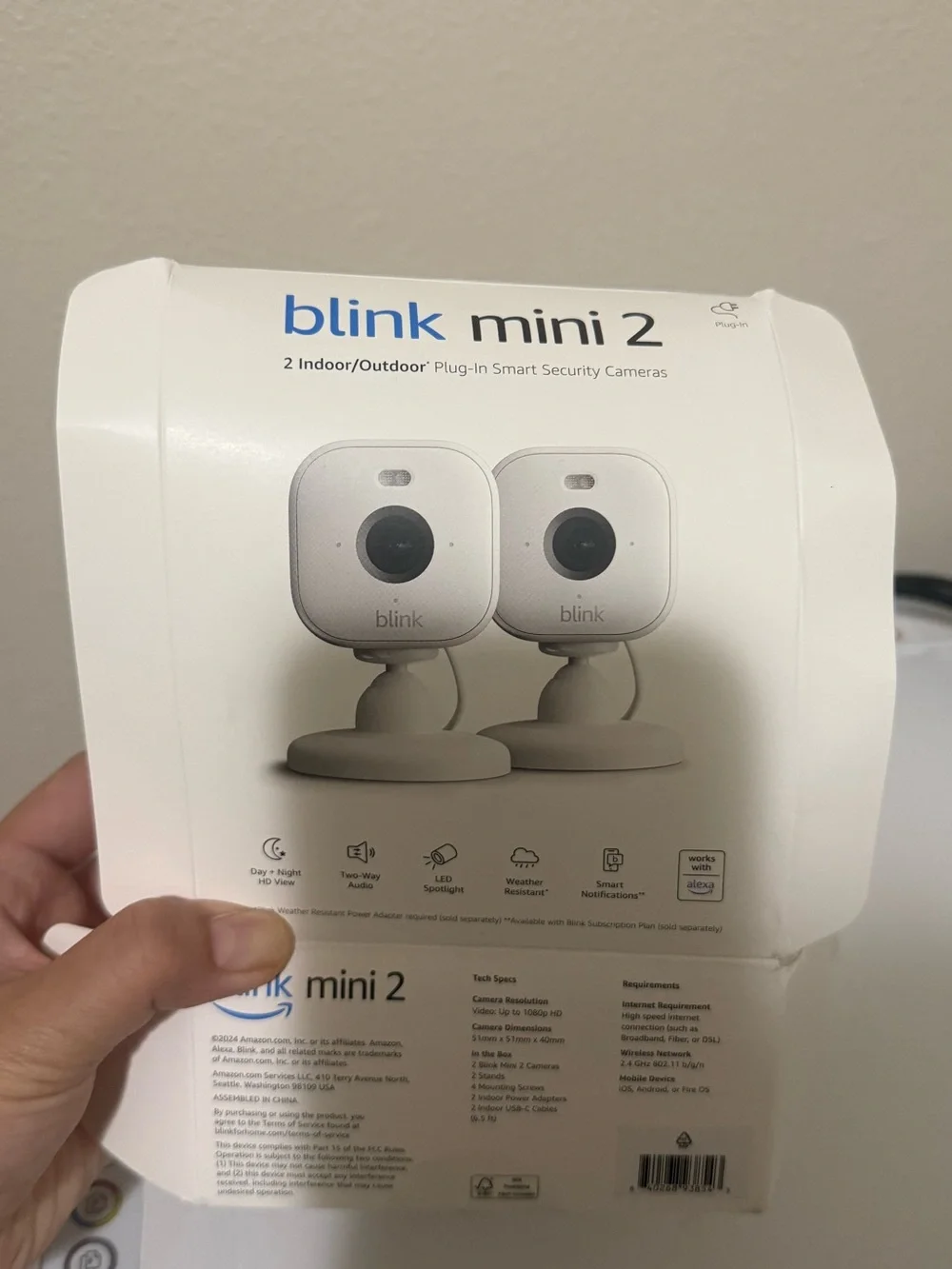 Blink mini smart
