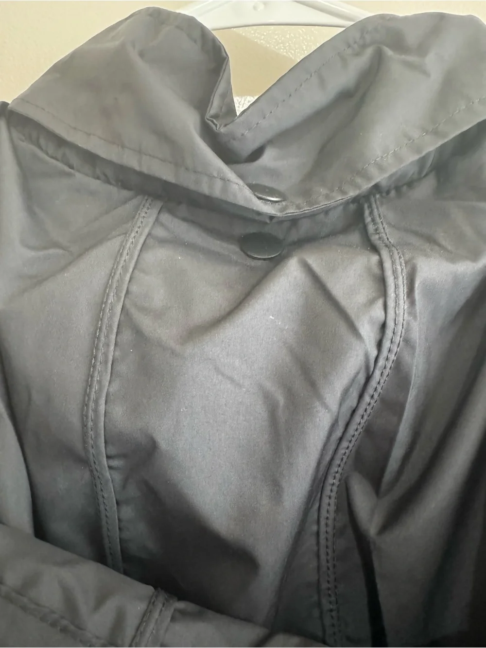 Nike Sportswear Essential Trench Coat Jacket with hoodie