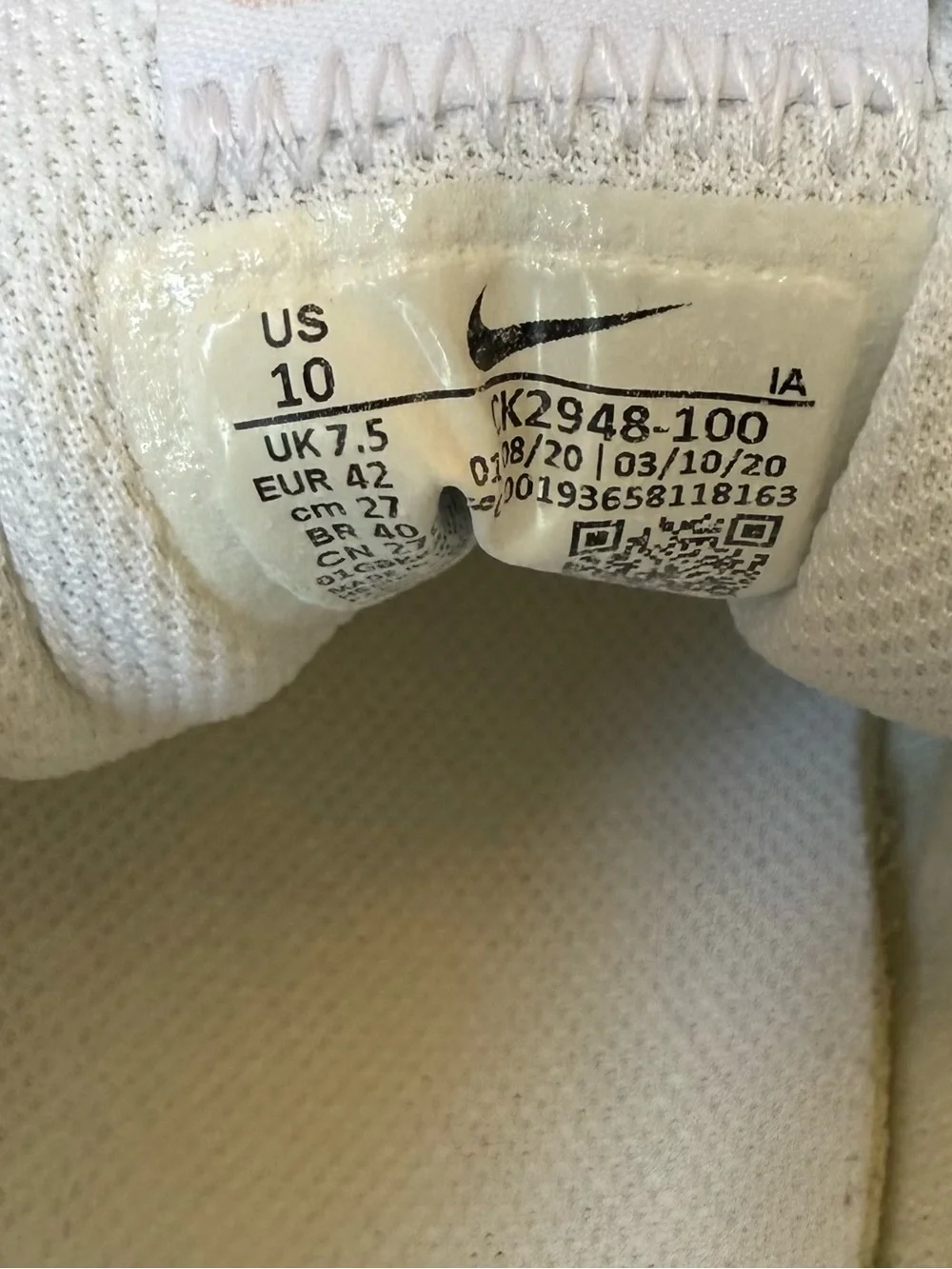 Nike sole suede breathable