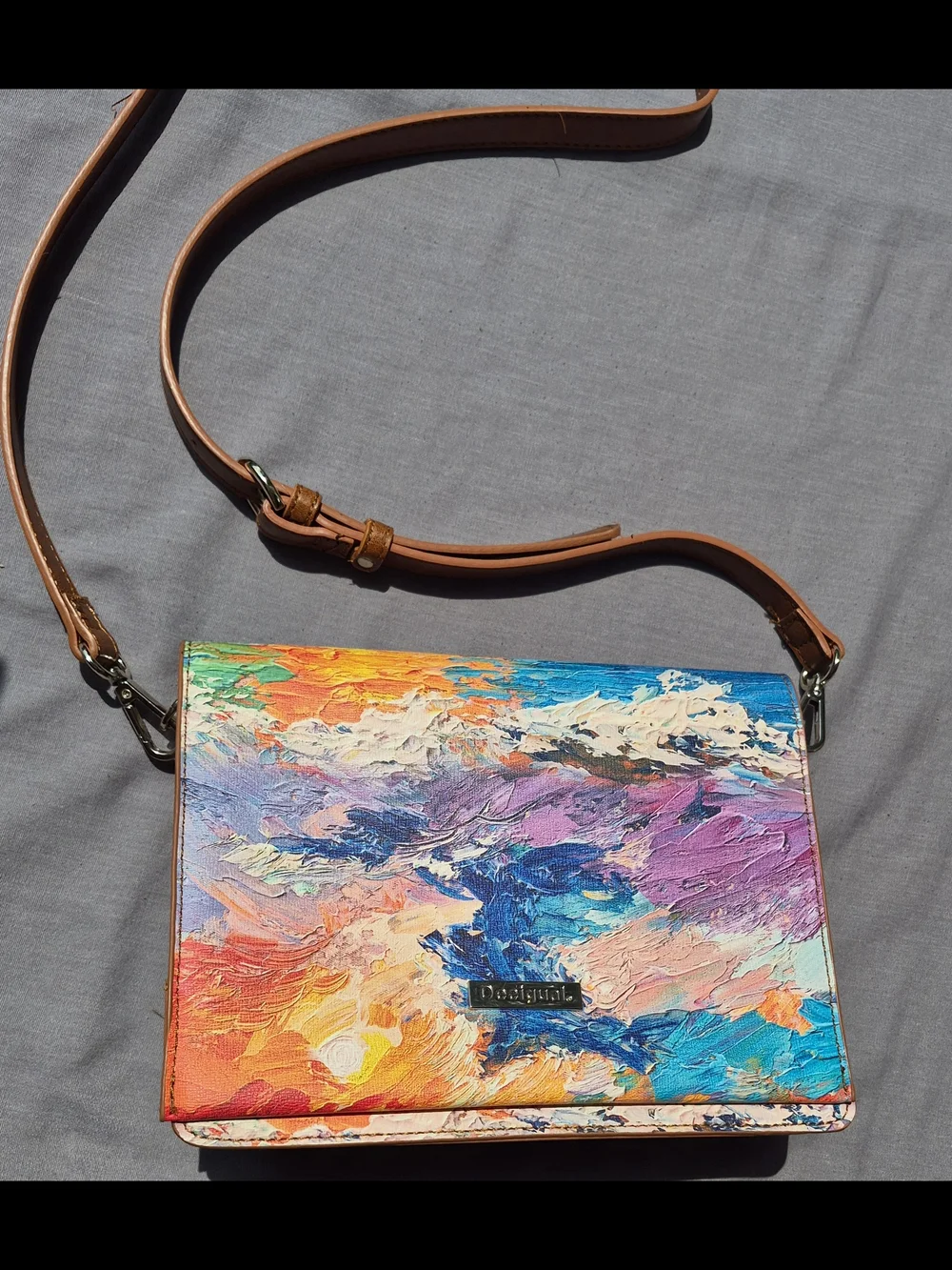Desigual vibrant multicolor