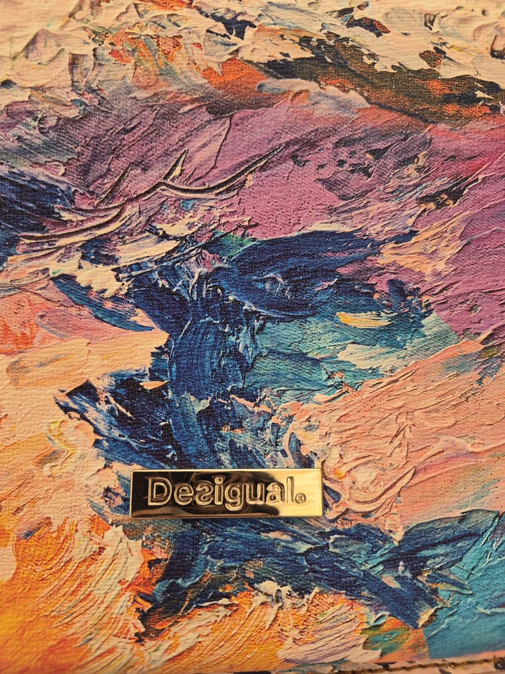 Desigual vibrant multicolor