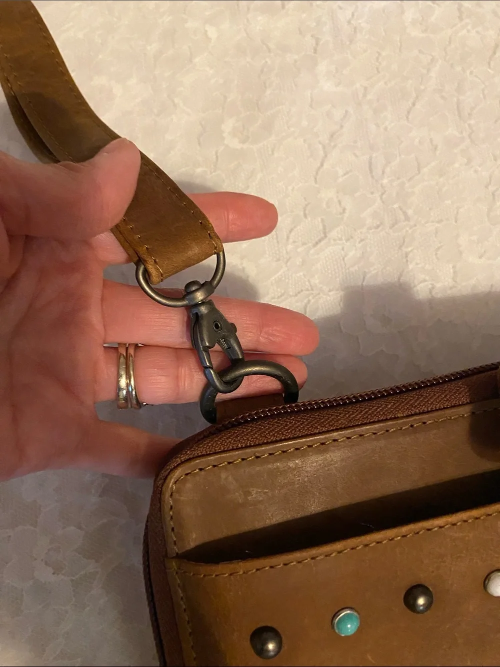 Concealed Carry Millie Leather Crossbody