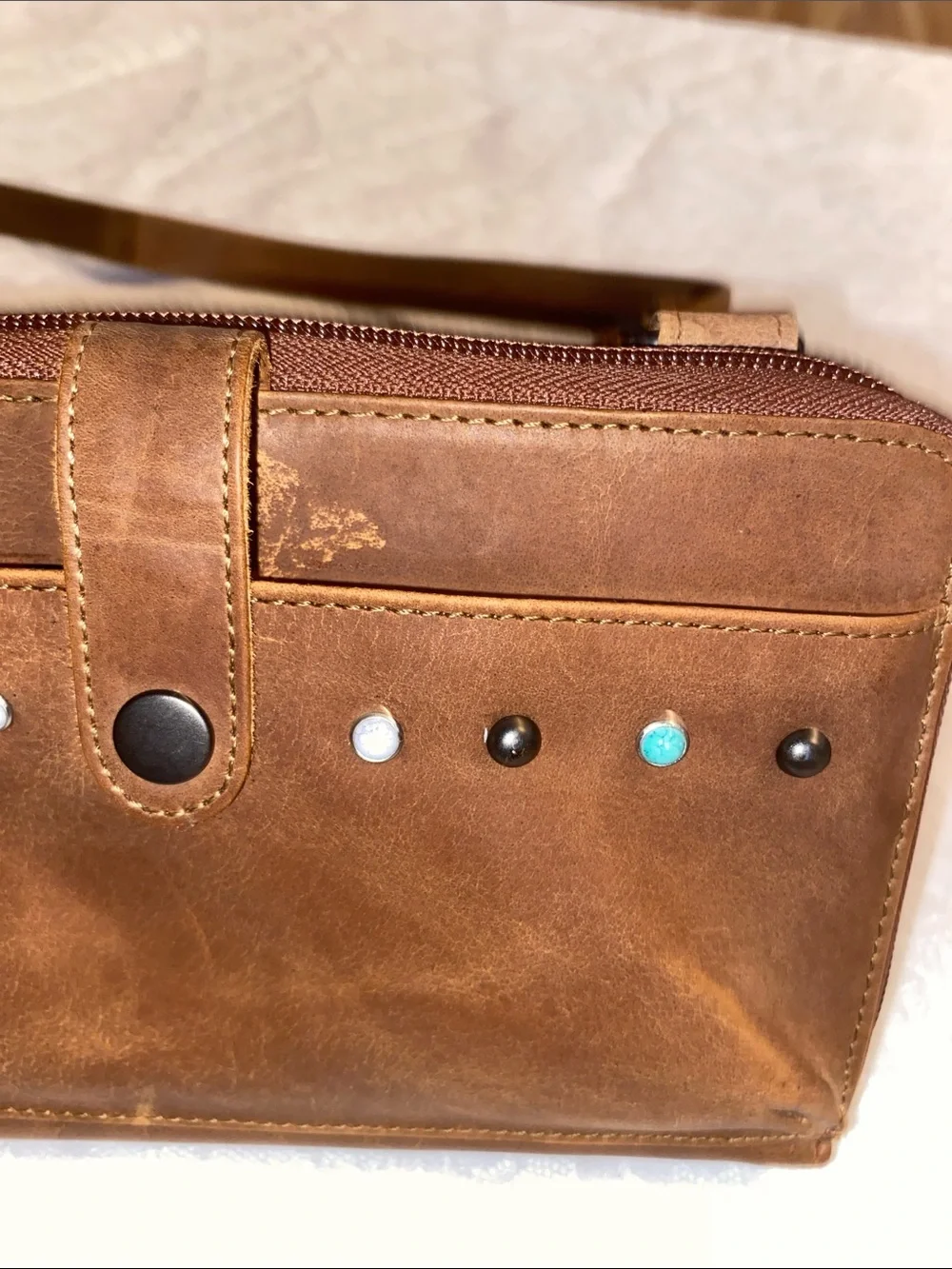 Concealed Carry Millie Leather Crossbody