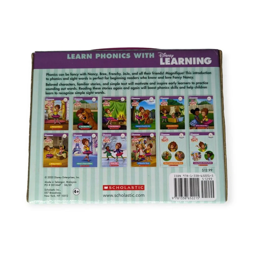 Disney Fancy Nancy Phonics Reading Program