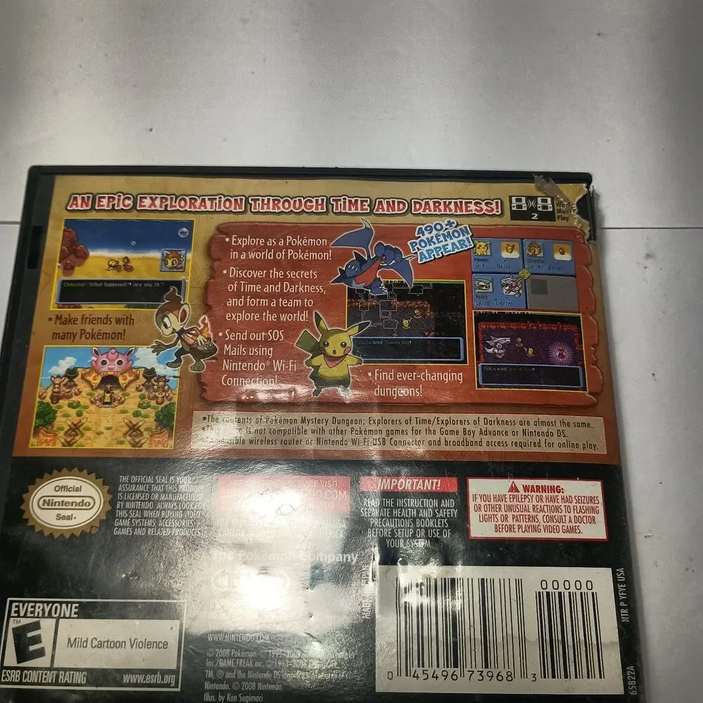 Nintendo pokemon mystery