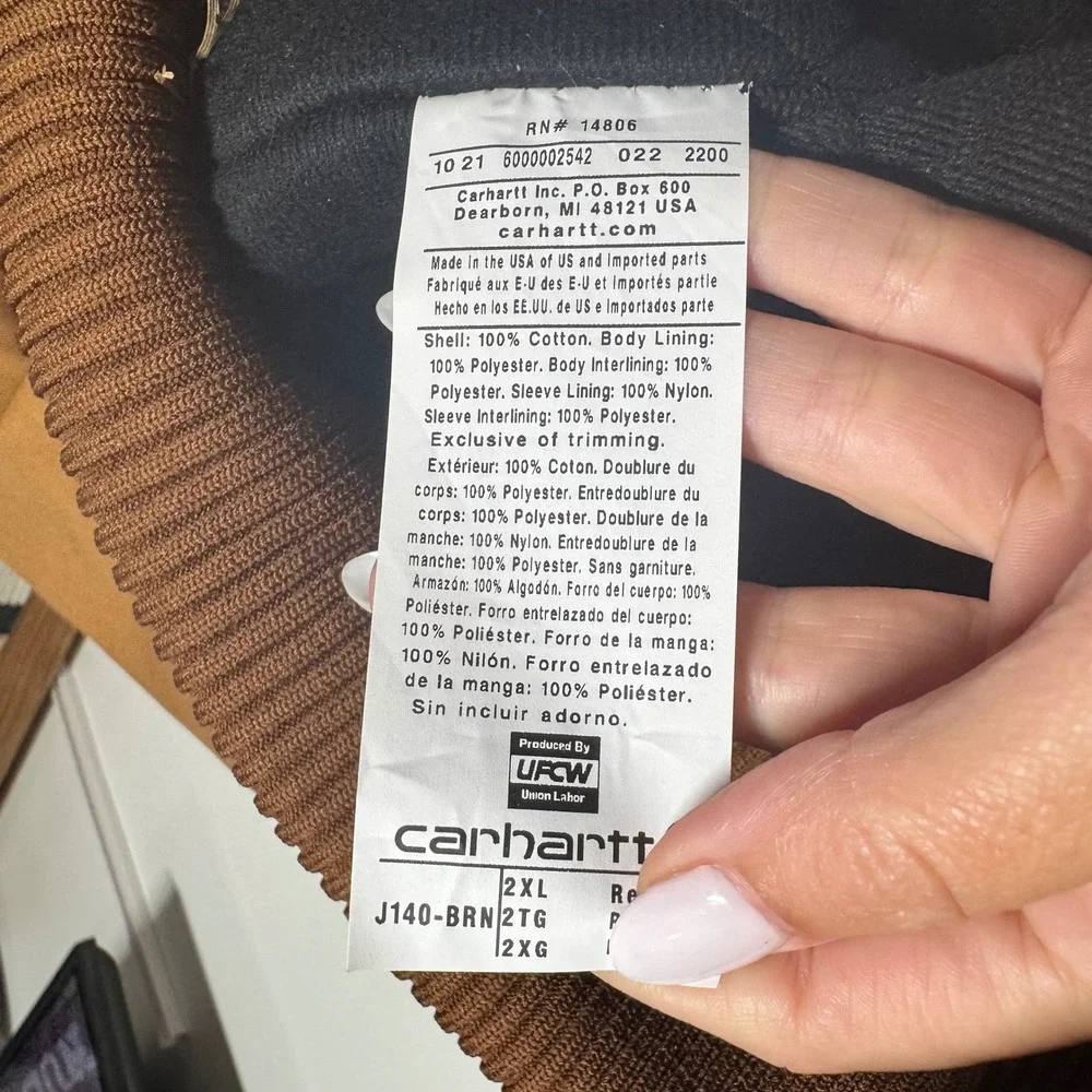 Carhartt j140 duck