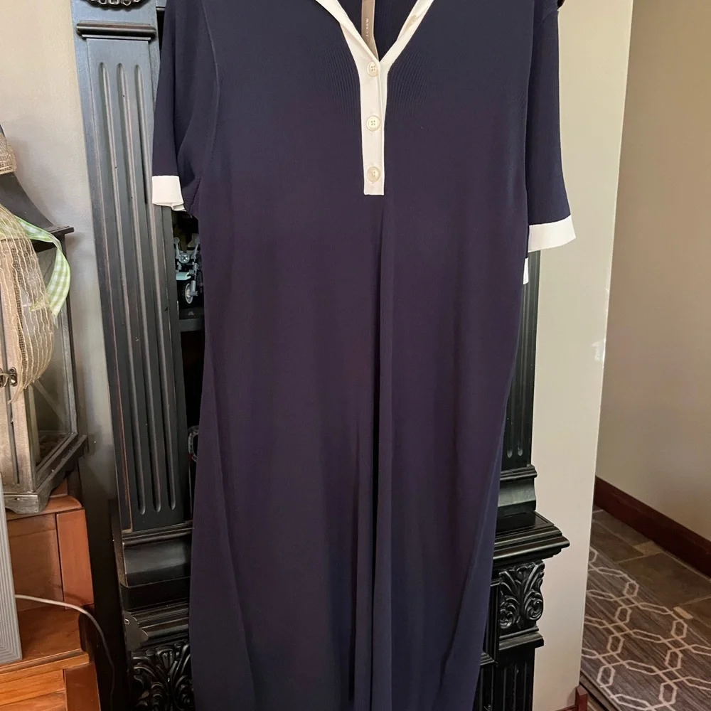 J. Crew navy ribbed