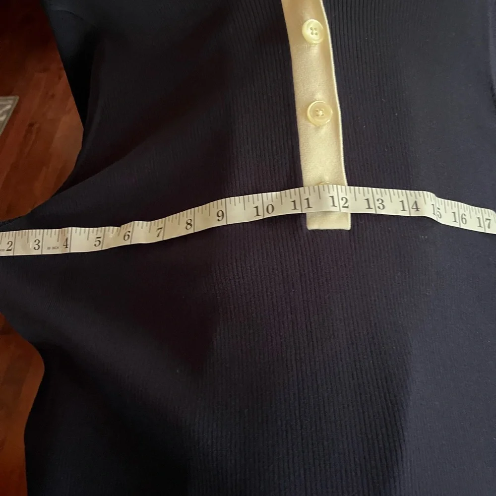 J. Crew navy ribbed
