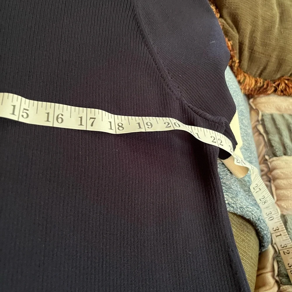 J. Crew navy ribbed