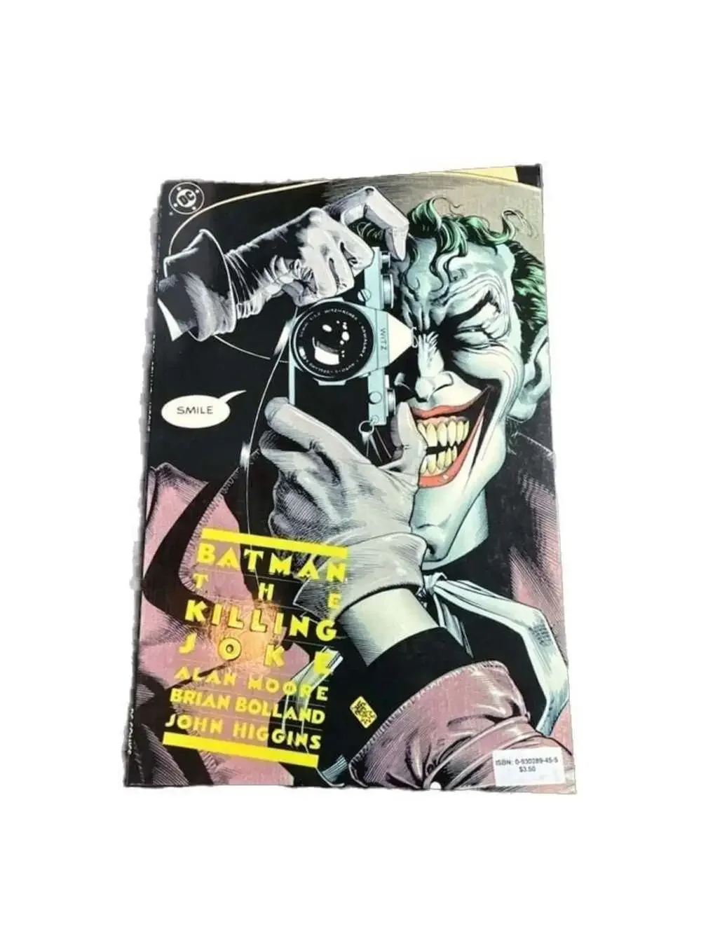 Batman: The Killing Joke 7th Printing DC Comics Graphic Novel, 1988