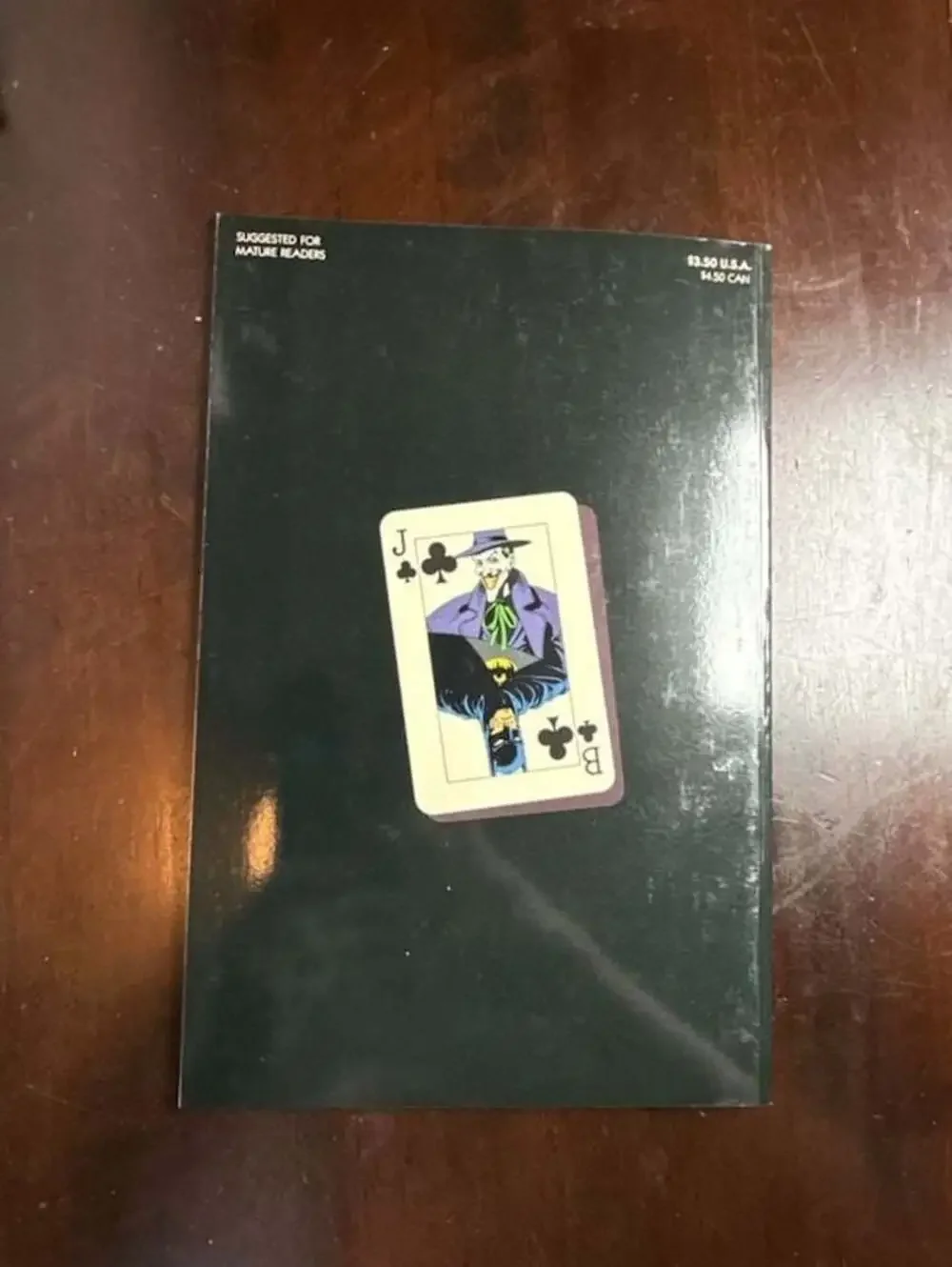 Batman: The Killing Joke 7th Printing DC Comics Graphic Novel, 1988