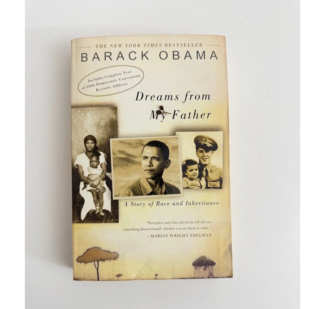 Dreams from My Father Barack Obama Paperback Memoir Race and Inheritance 2004