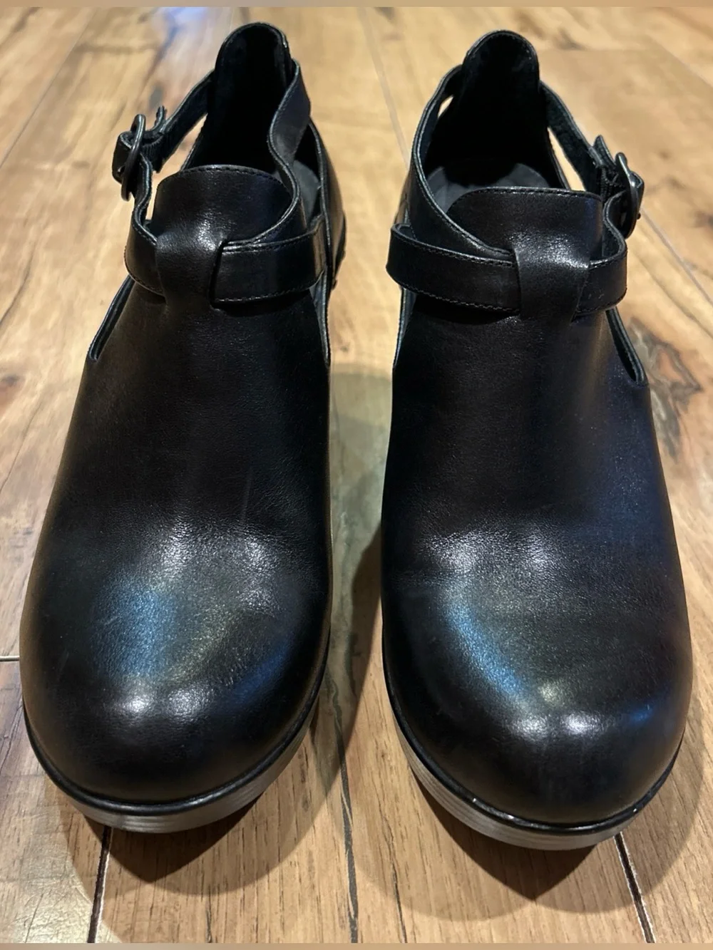 Dansko Franka Wedge Bootie 39 Black LN