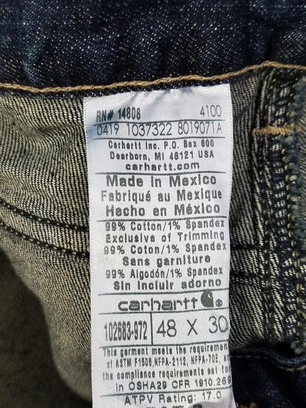 Carhartt fr flame