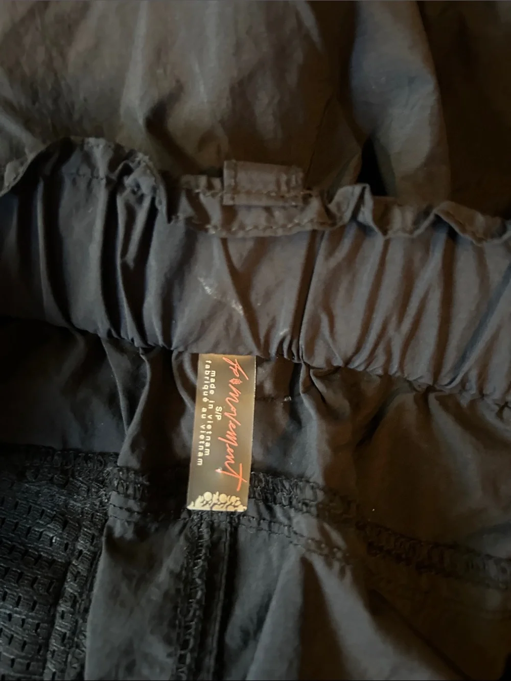 Free People lightweight black