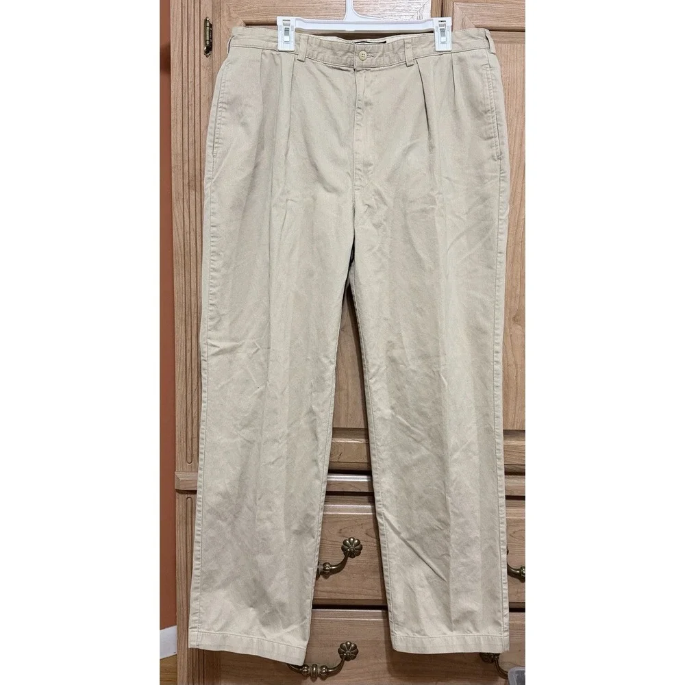 Polo Ralph Lauren Men's Beige Corduroy Casual Pants Classic Fit Size 38/32
